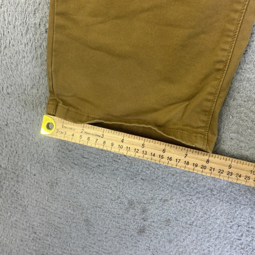 UNTUCKit Pants Mens‎ 35x32* Brown Khaki Don Santiago Chinos Straight Leg Stretch